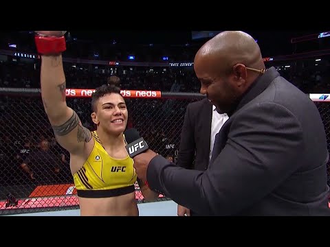 UFC 266: Jessica Andrade Octagon Interview