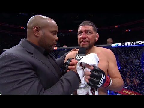 UFC 266: Nick Diaz Octagon Interview