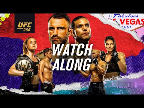 UFC 266 Watch Along | Robert Whittaker, Jens Pulver & TSM_Viss