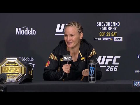 UFC 266: Valentina Shevchenko Post-fight Press Conference