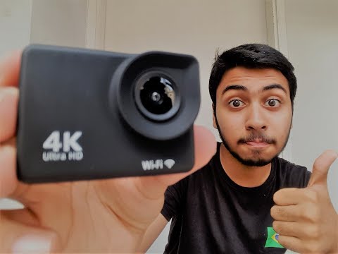 4k Action Sports Camera With WIFI Unboxing/ Review