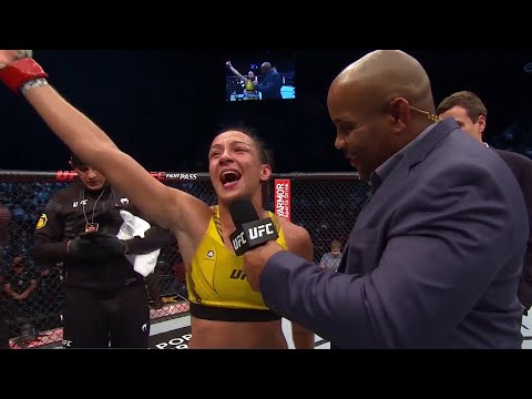 UFC 267: Amanda Ribas Octagon Interview