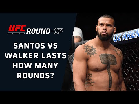 Felder and Chiesa Preview Santos vs Walker | UFC Vegas 38