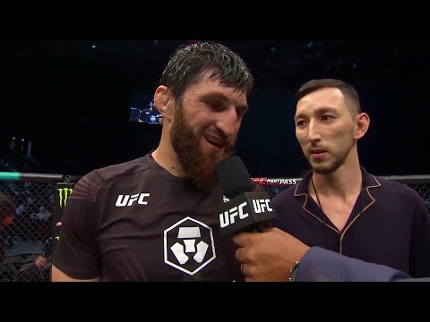 UFC 267: Magomed Ankalaev Octagon Interview