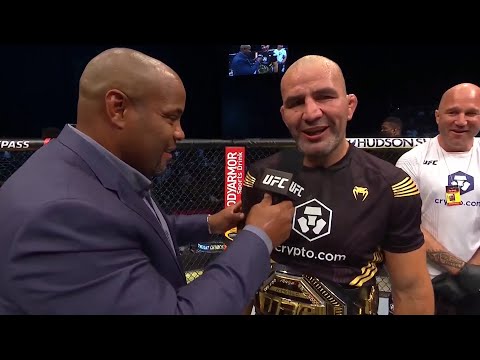 UFC 267: Glover Teixeira Octagon Interview | New UFC Light Heavyweight Champion