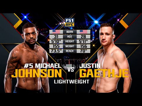 UFC 268 Free Fight: Justin Gaethje vs Michael Johnson