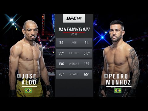 UFC Vegas 44 Free Fight: Jose Aldo vs Pedro Munhoz