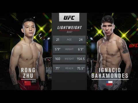 Zhu Rong vs. Ignacio Bahamondes – FullFight Highlights  UFC Vegas 49