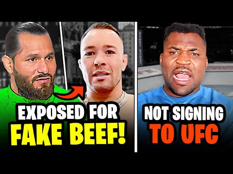 BREAKING! UFC Fighter EXPOSES "Fake Beef" Jorge Masvidal vs Colby Covington UFC 272, Francis Ngannou