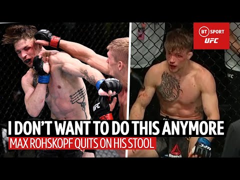 "Call it!" – UFC fighter throws in the towel as trainer won't stop the fight | Corner Cam