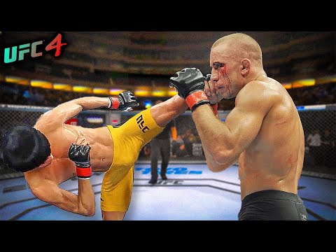 Bruce Lee vs. Georges St-Pierre | MMA Master (EA sports UFC 4)