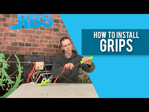 How To Install Grips | Jibs Action Sports