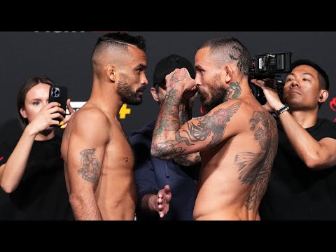 UFC Vegas 53: Weigh-In Faceoffs