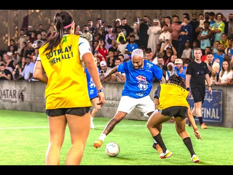 Neymar Jr Faces The Women's Winning Team | Red Bull Neymar Jr's Five 2022