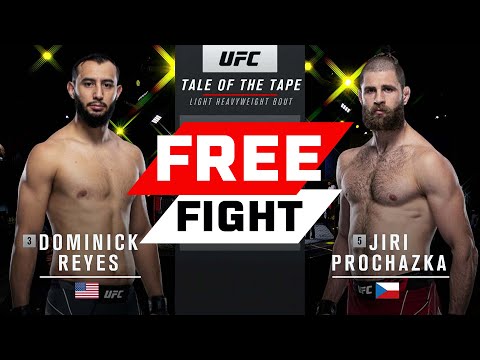 Jiri Prochazka vs Dominick Reyes | FREE FIGHT | UFC 275