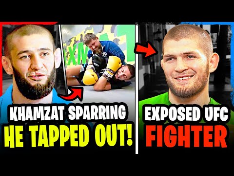 FOOTAGE! Khamzat Chimaev DOMINATED in SPARRING session, Khabib EXPOSES UFC fighter, Dana White