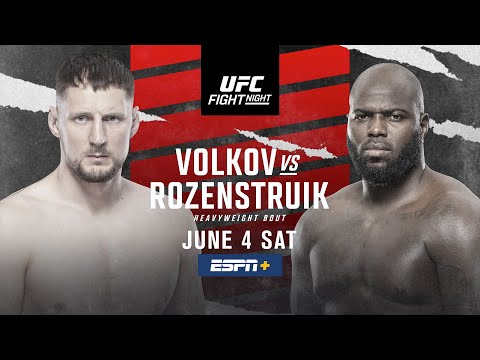 UFC Vegas 56: Volkov vs Rozenstruik – June 4 | Fight Promo