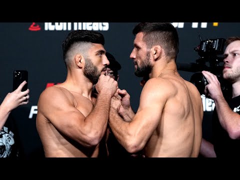 UFC Vegas 57: Weigh-In Faceoffs