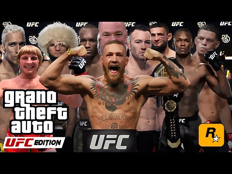 GTA IV LOADING SCREEN [ UFC EDITION ] UFC FIGHT Ultimate Fighting Championship