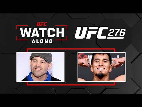 UFC 276 Watch Along w/ Adrian Yanez and Jens Pulver