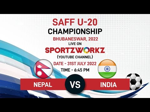 🔴 Live Match 8 : SAFF U20 Championship || Nepal vs India || Sportzworkz