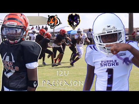 Must 👀 Youth Football Is Starting To Heat Up 🔥 12U Action Miami Gardens Ravens Vs PPO Bengals 🏈🔥