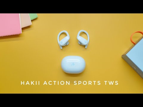 Best sports earbuds with good battery life | Hakii Action sports TWS