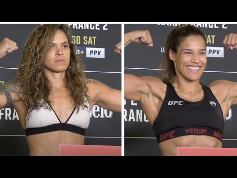 UFC 277 OFFICIAL WEIGH-INS: Julianna Pena vs Amanda Nunes