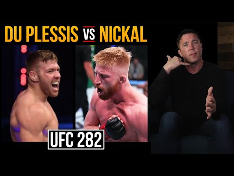 Bo Nickal will end up fighting Dricus Du Plessis at UFC 282…