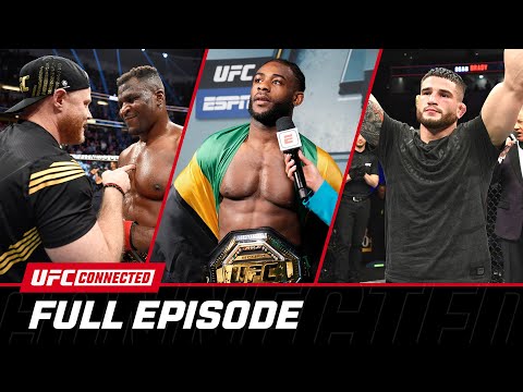 Aljamain Sterling, Coach Eric Nicksick, Francis Ngannou & Joe Pyfer | UFC Connected