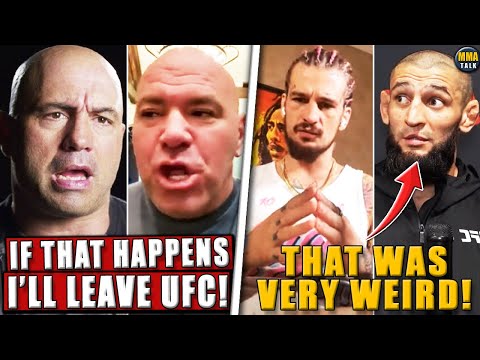 Joe Rogan REVEALS he's done w/ UFC once Dana White is gone! O'Malley DOUBTS Khamzat will make 170!