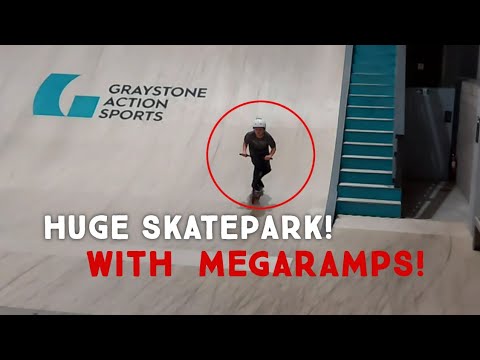 Going to a HUGE SKATEPARK in Manchester! – Greystone action sports