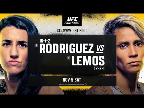 UFC Vegas 64: Rodriguez vs Lemos – November 5 | Fight Promo