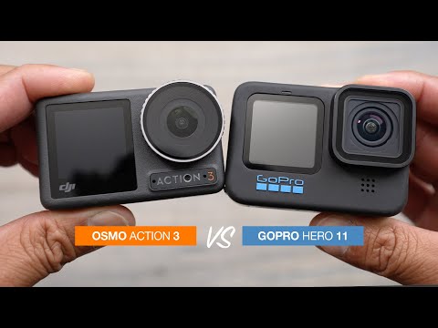 GoPro Hero 11 vs DJI Osmo Action 3 User Experience Comparison