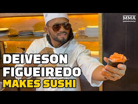 Making Sushi With UFC Flyweight Champion Deiveson Figueiredo – MMA Fighting