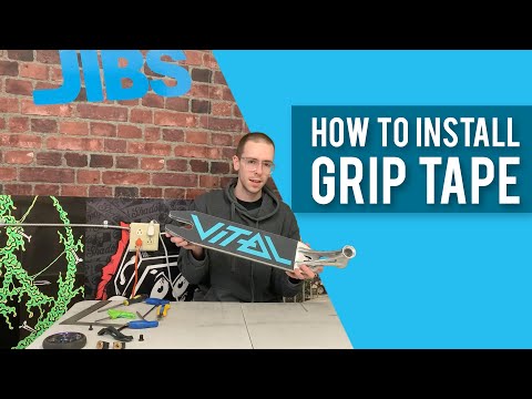 How To Install Scooter Grip Tape | Jibs Action Sports