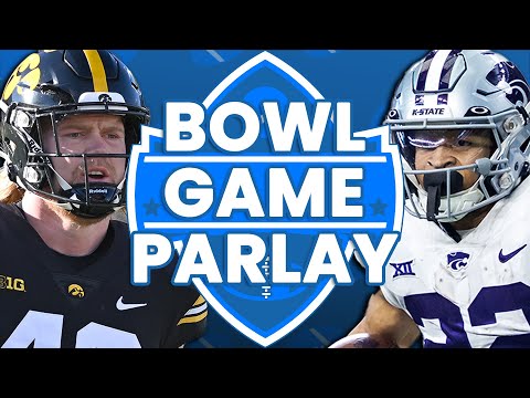 College Football Bowl Game Parlay 12/31 | Iowa vs Kentucky & Kansas State vs Alabama