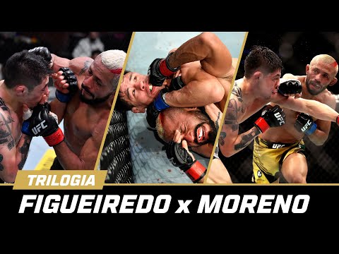 Reveja os melhores momentos da trilogia entre Deiveson Figueiredo e Brandon Moreno | UFC 283