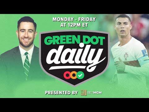 Green Dot Daily! | World Cup Picks, NFL Week 14 Picks, CBB & NBA Free Picks | Presented by BetMGM