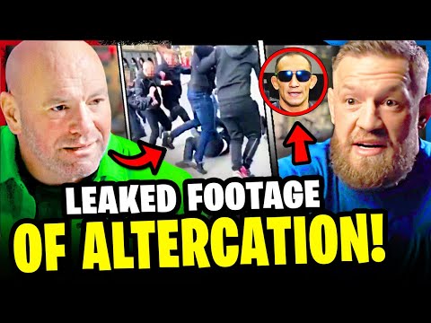 BREAKING! UFC Fighter ALTERCATION with FOOTAGE, Conor McGregor vs Tony Ferguson, Dana White