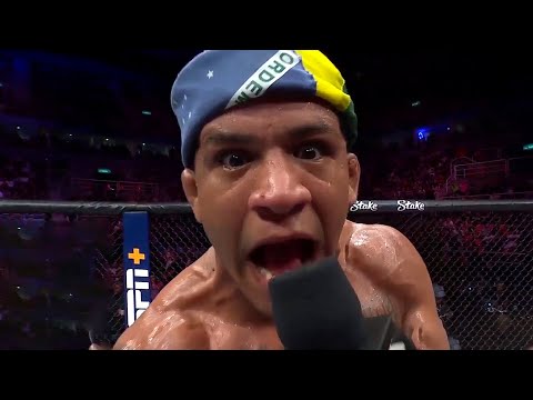 Gilbert Burns Octagon Interview | UFC 283