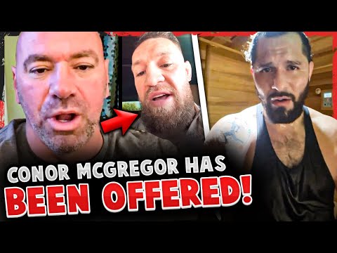 Dana White CONFIRMS Conor McGregor was offered to COACH THE ULTIMATE FIGHTER!? Masvidal vs Burns?