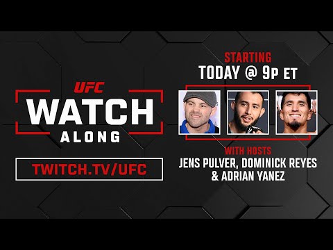 UFC 283 Watch Along w/ Dominick Reyes, Adrian Yanez and Jens Pulver