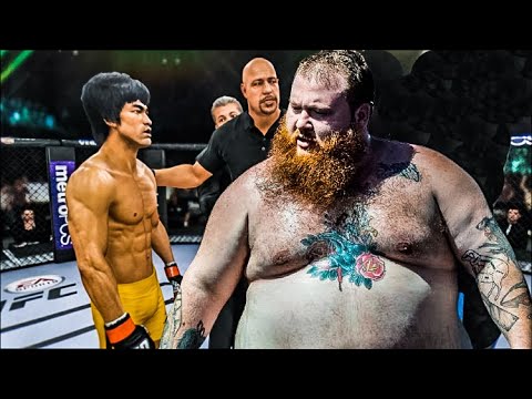 Bruce Lee vs. Action Bronson – EA Sports UFC 4 – Epic Fight 🔥🐲