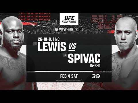 UFC Vegas 68: Lewis vs Spivac – February 4 | Fight Promo