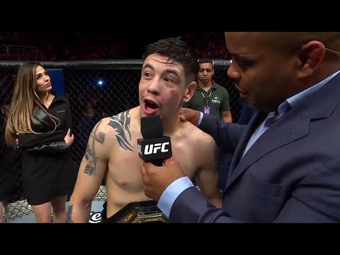 Brandon Moreno Octagon Interview | UFC 283