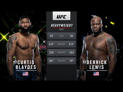 Derrick Lewis vs Curtis Blaydes | FREE FIGHT | UFC Vegas 68