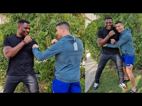 Ronaldo challenges former world champion Francis Ngannou in the Ultimate Fighting Championship