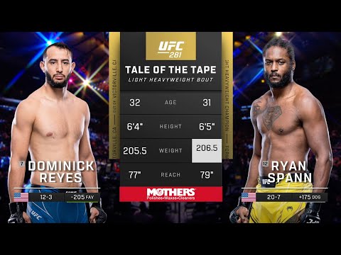 Dominick Reyes x Ryan Spann | LUTA COMPLETA | UFC Vegas 70