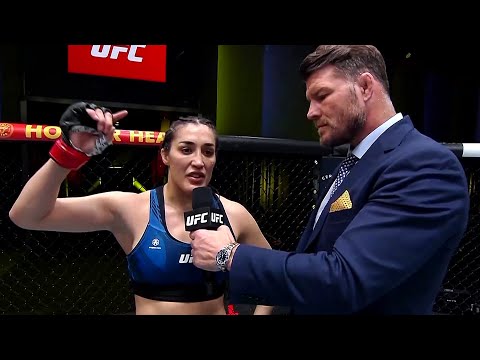 Tatiana Suarez Octagon Interview | UFC Vegas 70